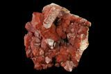 Natural, Red Quartz Crystal Cluster - Morocco #137460-1